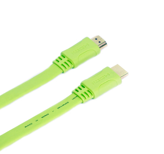Trands 4K High Definition HDMI Flat Cable HDMI to HDMI Cable 2 Meter CA012