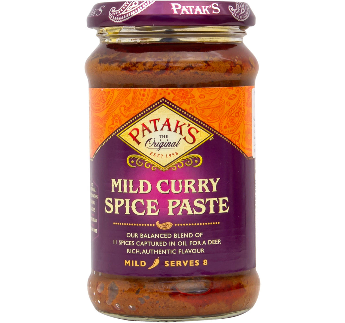 Patak's Mild Curry Spice Paste 283 g Lulu Hypermarket