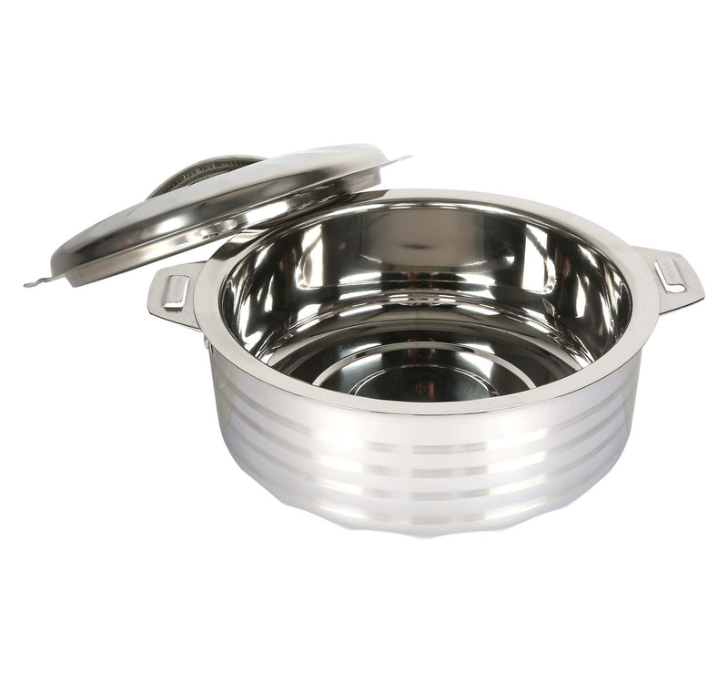 Chefline Flora Stainless Steel Hotpot, 2.5 Ltr