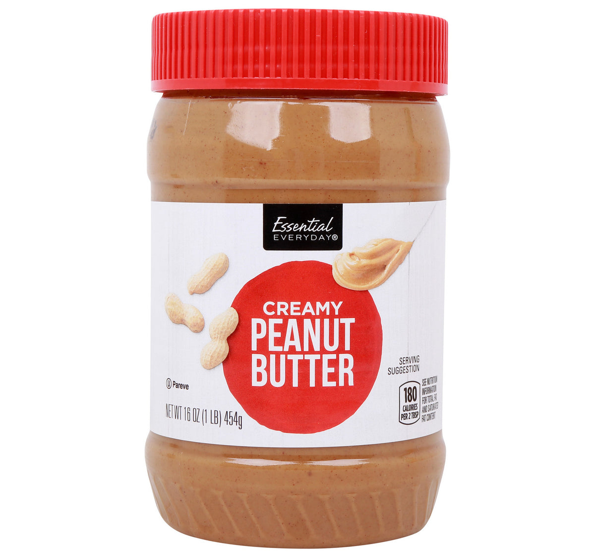Essential Everyday Creamy Peanut Butter 453 g