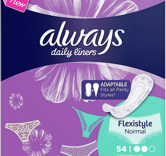 Always Adaptable Liner Flexistyle Normal 54 pcs