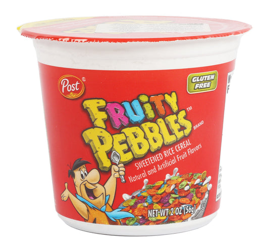 Post Fruity Pebbles Sweetened Rice Cereal 56 g Lulu Hypermarket