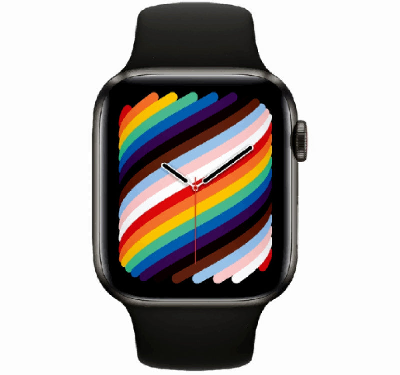 iSmart W6S PRO 44 mm Smartwatch, Black Lulu Hypermarket