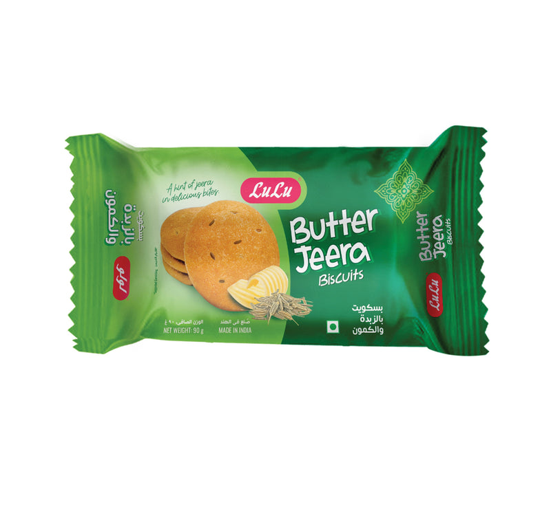 LuLu Butter Jeera Biscuits 8 x 90 g