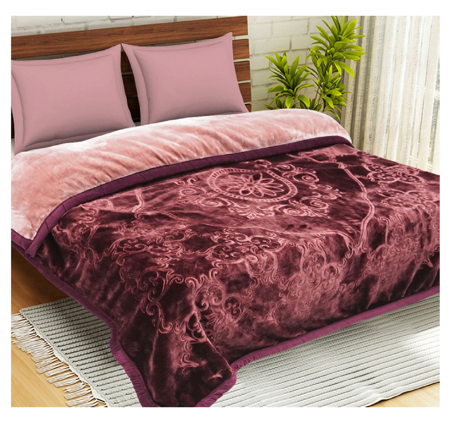 Homewell Cloudy Blanket 220x240cm 5kg Assorted