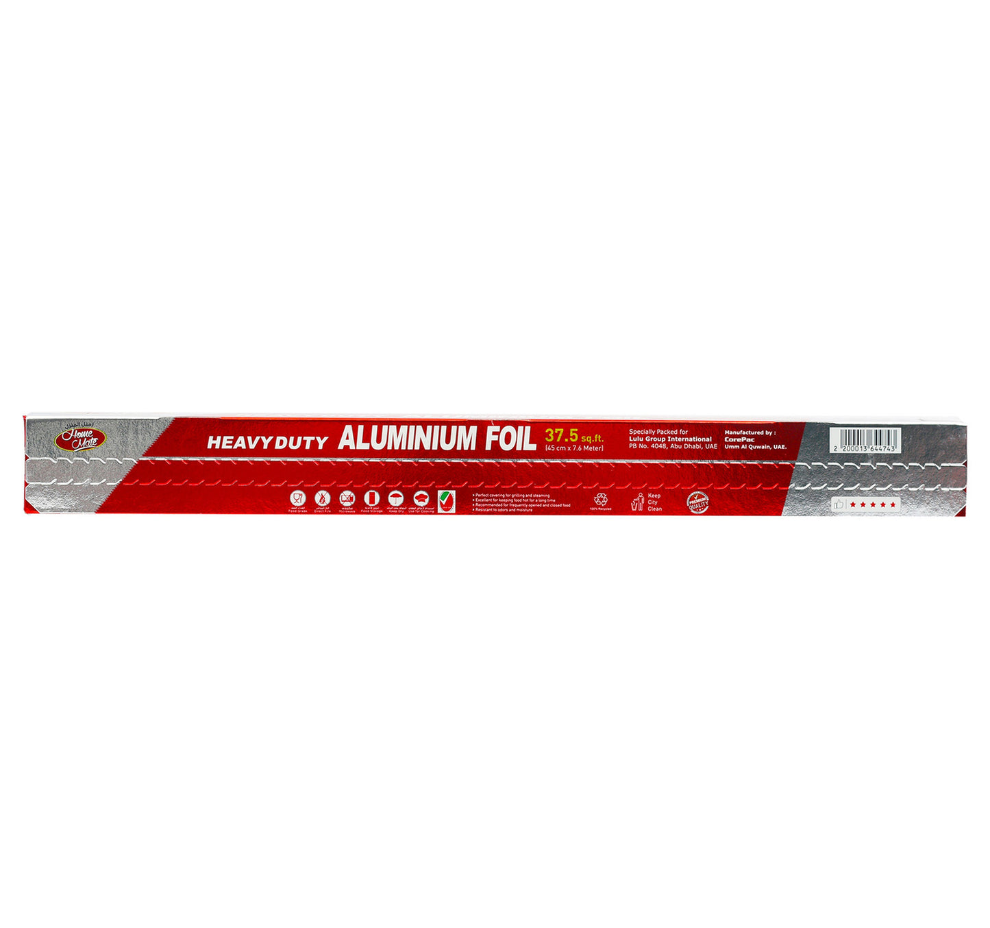 Home Mate Aluminium Foil 37.5 sq.ft 1 pc
