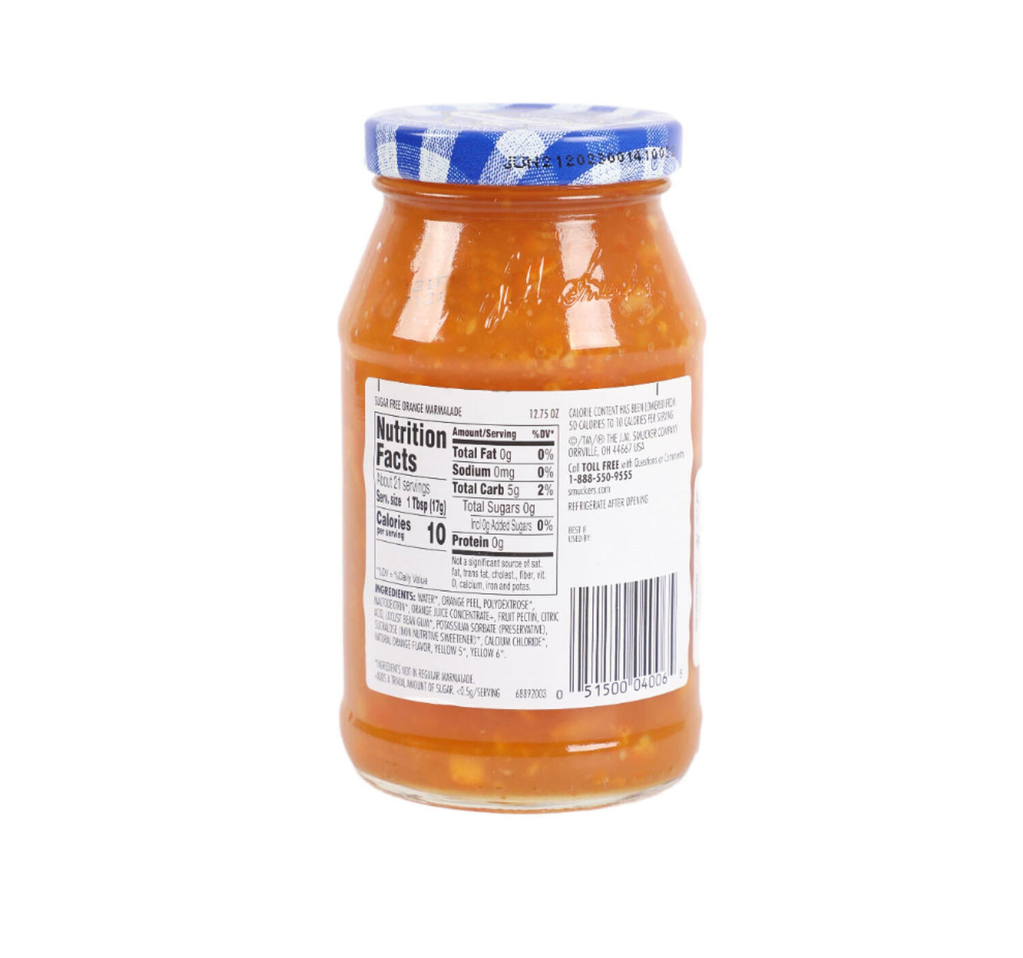 Smucker's Sugar Free Orange Marmalade 360 g