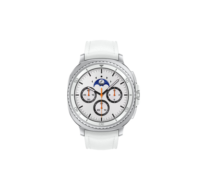 Samsung Galaxy Watch8 Classic Smartwatch, 46mm, White, SM-L500NZWAMEA Lulu Hypermarket