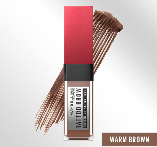 Maybelline New York Tattoo Brow 3 Day Styling Gel Warm Brown 1 pc