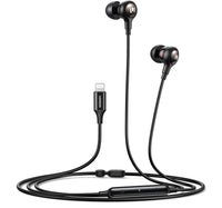 Ugreen In-Ear Earphones with Lightning Connector, Black, 30631