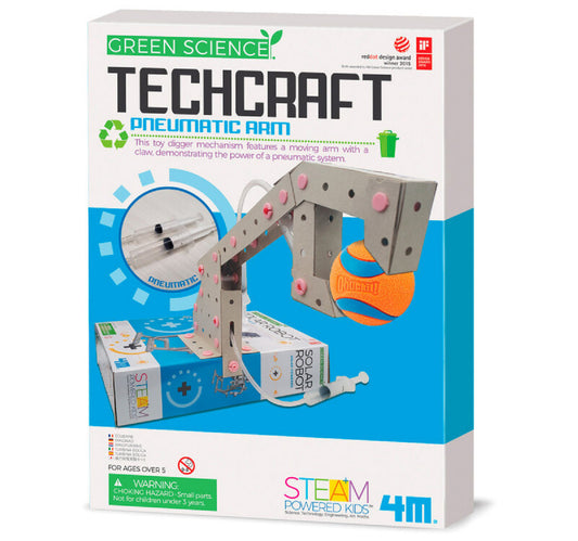 4M Green Science Tech Carft Pneumatic Arm, 3443