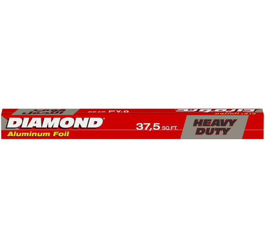 Diamond Heavy Duty Aluminum Foil Size 7.62m x 45.7cm 37.5sq.ft 1 pc
