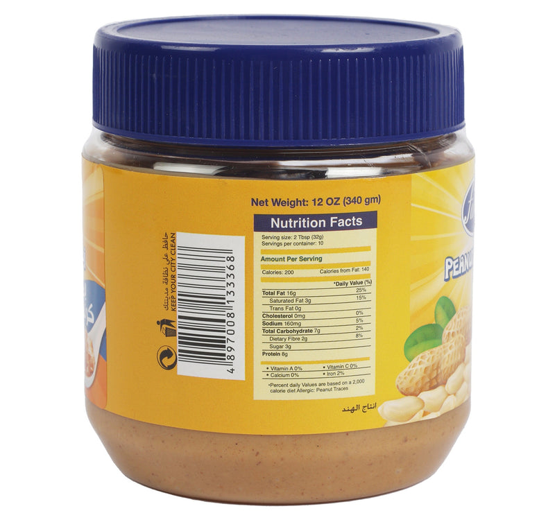 Family Crunchy Peanut Butter 340 g