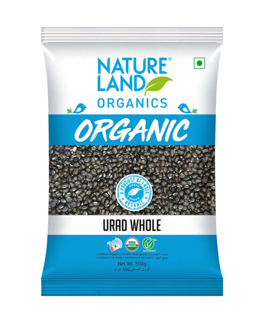 Natureland Organics Urad Whole 500 g