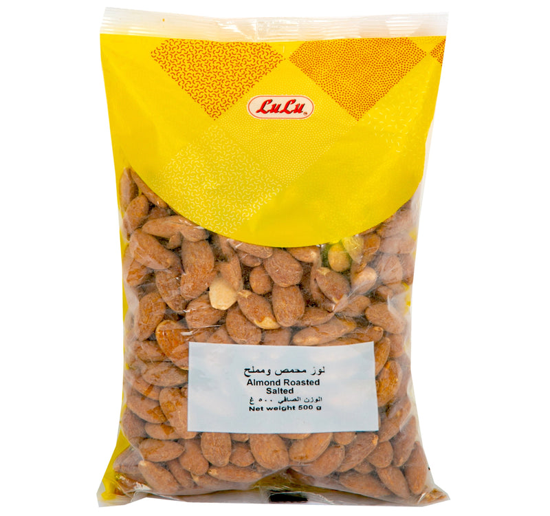 LuLu Almond Roasted Salted 500 g Lulu Hypermarket