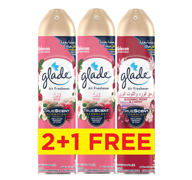 Glade Air Freshener Assorted 3 x 300 ml