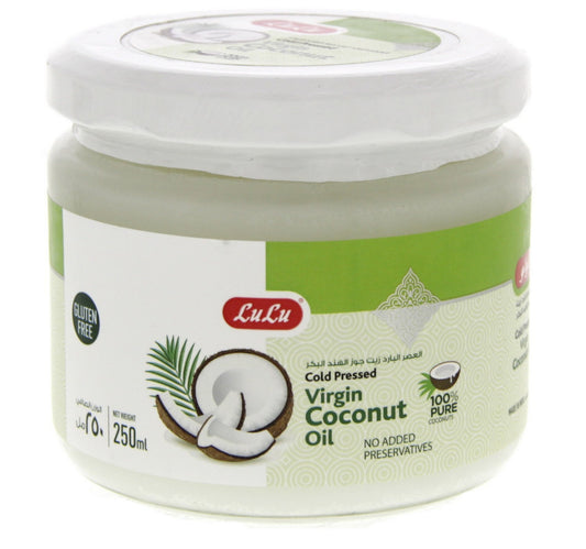 LuLu Virgin Coconut Oil Cold Press 250 ml Lulu Hypermarket