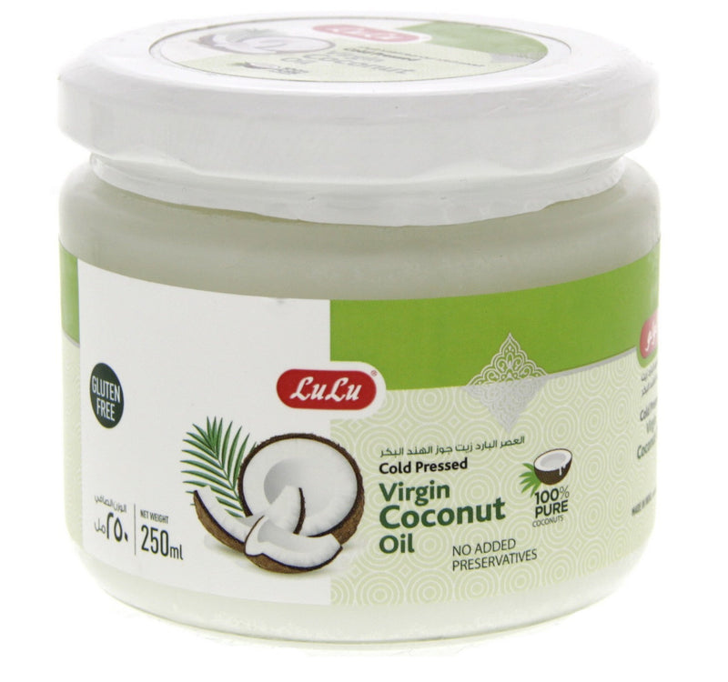 LuLu Virgin Coconut Oil Cold Press 250 ml Lulu Hypermarket