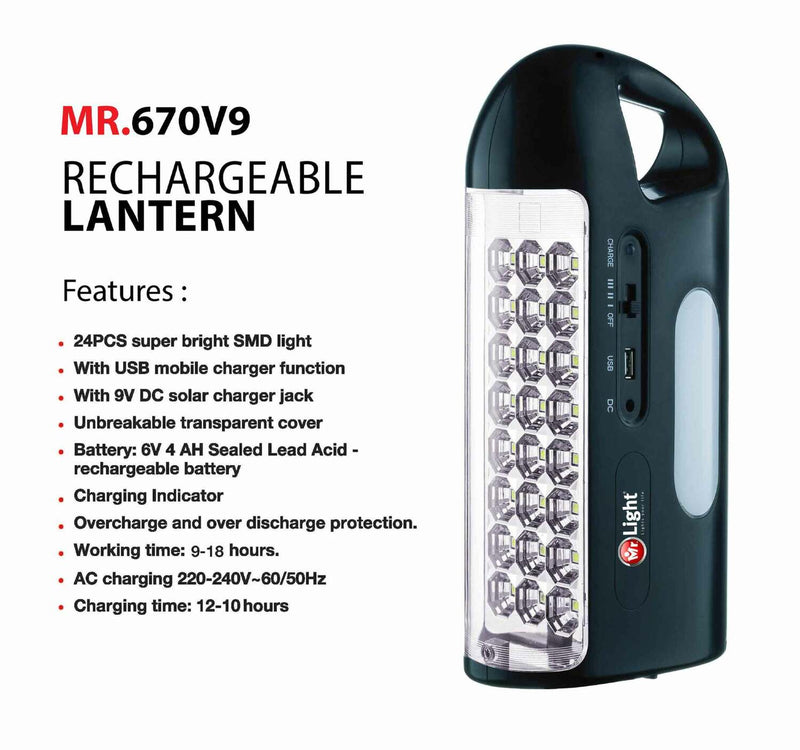 Mr.Light Emergency Light ML670