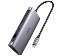 Ugreen 9 in 1 USB-C Hub, Gray, 40873