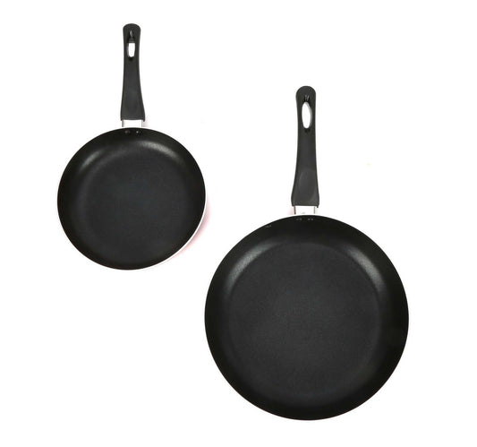 Chefline Aluminium Fry Pan Set, 2 pcs, 22 cm + 28 cm