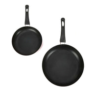 Chefline Aluminium Fry Pan Set, 2 pcs, 22 cm + 28 cm