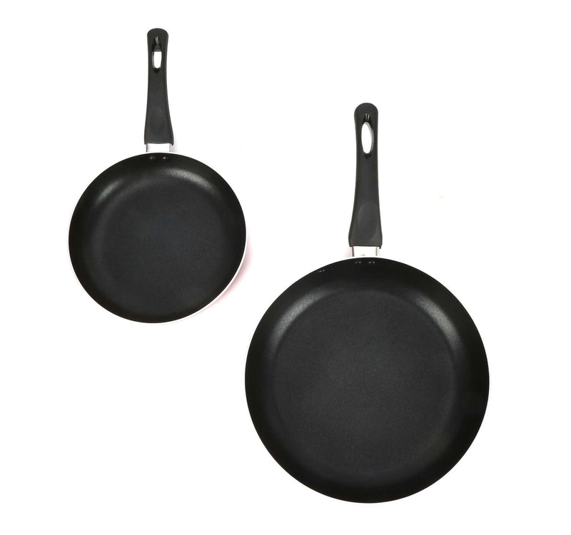 Chefline Aluminium Fry Pan Set, 2 pcs, 22 cm + 28 cm