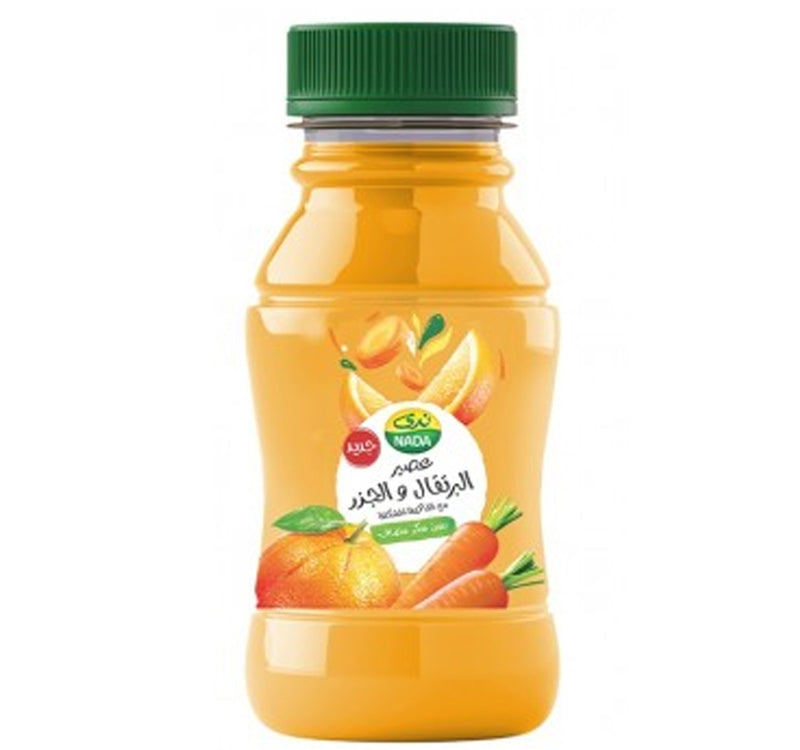 Nada Orange & Carrot Juice with Mixed Fruits 200 ml