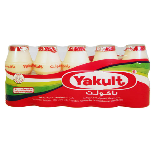 Yakult Milk Drink 5 x 80 ml Lulu Hypermarket