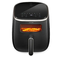 Philips Air Fryer with Digital Window, 5.6 L, Black, HD9257/80