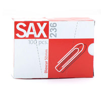 Sax Paper Clip 236-50mm 100's