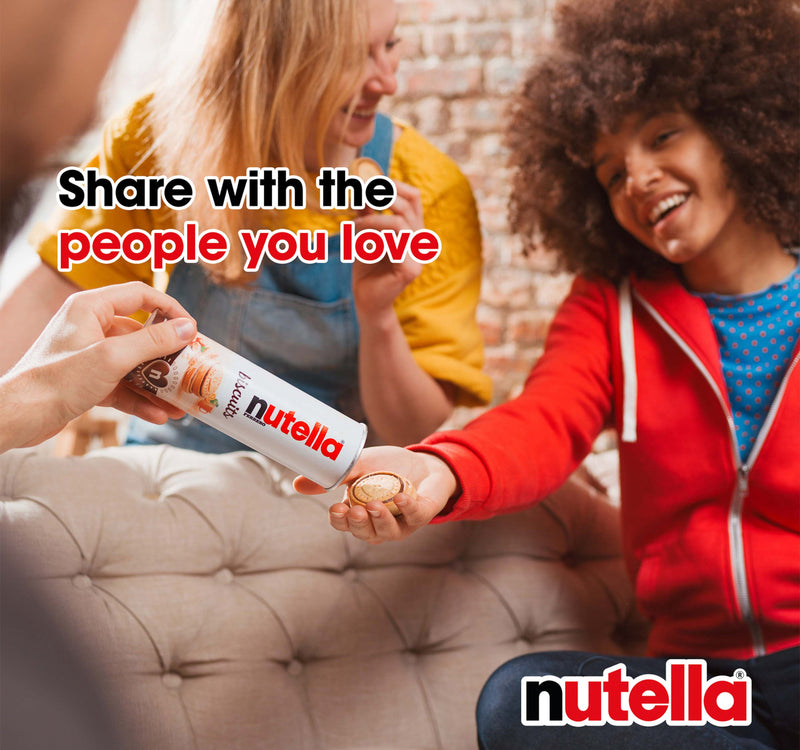 Nutella Biscuits Filled With Chocolate & Hazelnut 166 g