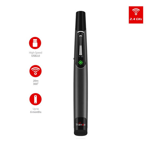 Trands 2.4Ghz Wireless Presenter With Red Laser WP2396