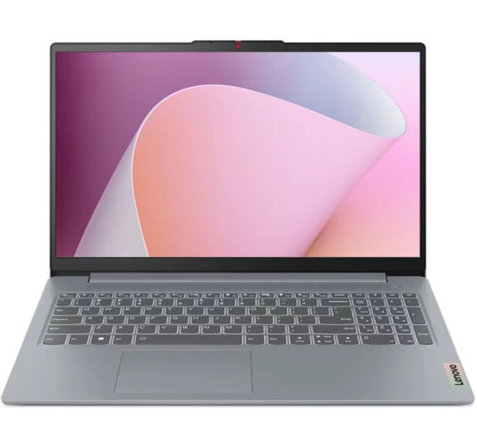 Lenovo IdeaPad 3-IP3-82XB005WAX Laptop, 15.6 inches FHD Display, Intel Core i3-N305, 8 GB RAM, 512 GB SSD, Windows 11 Home, Arctic Grey