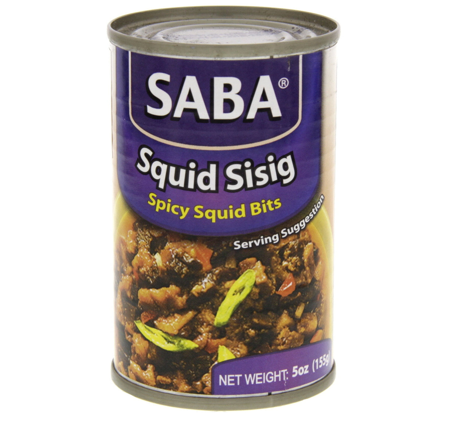 Saba Squid Sisig Spicy Squid Bits 155 g Lulu Hypermarket