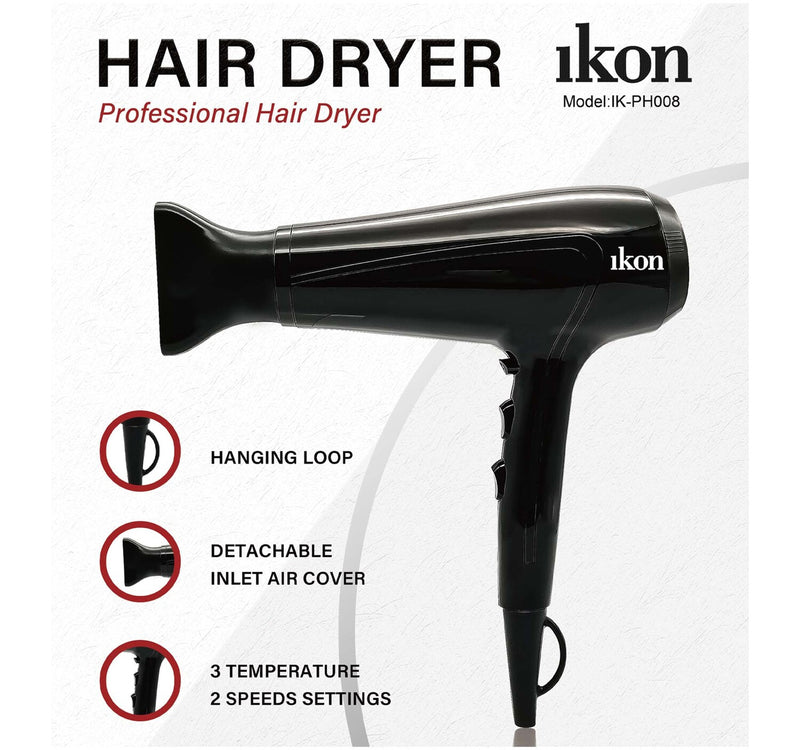 Ikon Professional Hair Dryer IK-PH008