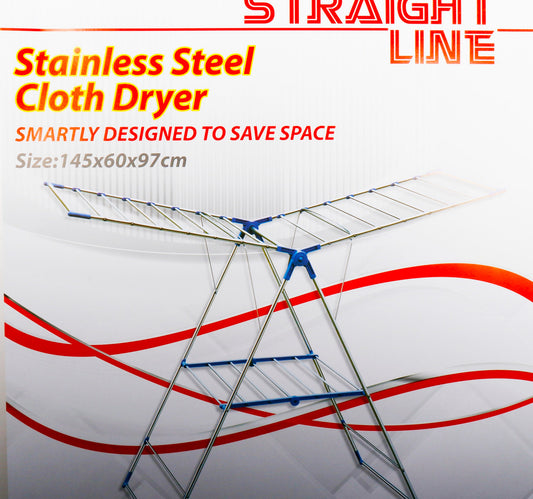 Straight Line Cloth Dryer Stainless Steel, WR1042S-1
