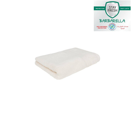 Barbarella Anti-Microbial Hand Towel, 50 x 100 cm, Beige