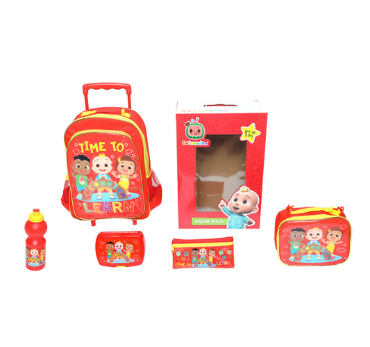 Cocomelon 5 in1 Value Pack 16 inch Trolley FK023309