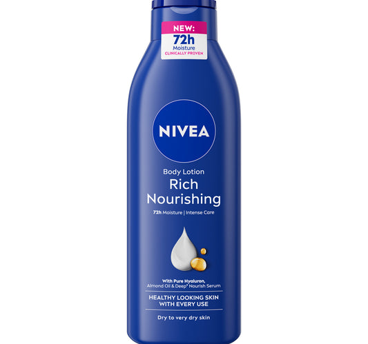 Nivea Body Lotion for Dry to Very Dry Skin Rich Nourishing 250 ml