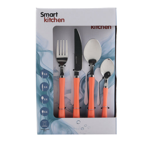 Smart Kitchen Stainless Steel Cutlery Set 9231 16 pcs