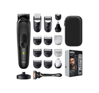 Braun 17-in-1 Style Kit All-In-One Beard & Body Grooming Kit, Black, MGK7490