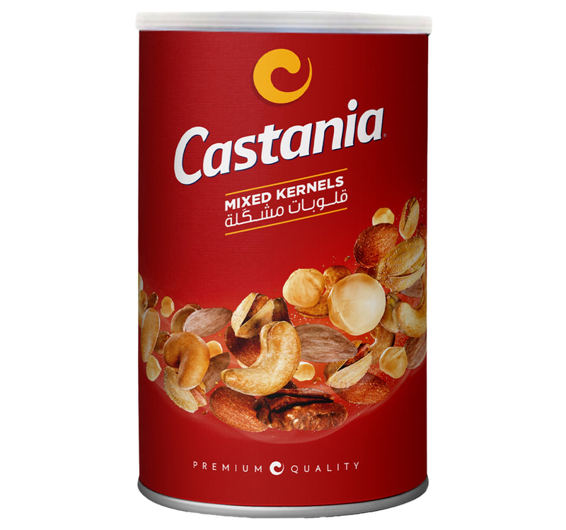 Castania Mixed Kernels Tin 450 g Lulu Hypermarket