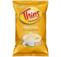 Thins Potato Chips Cheese & Onion 175 g