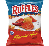 Ruffles Flamin Hot Flavored Potato Chips 184.2 g Lulu Hypermarket