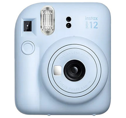 Fujifilm Instax Mini 12 Instant Film Camera, Pastel Blue