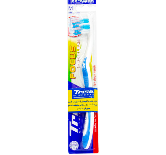 Trisa Focus Pro Clean Tooth Brush Medium 1 pc