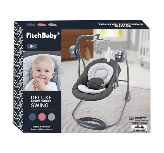 First Step Baby Electric Swing, Red A25, 27265