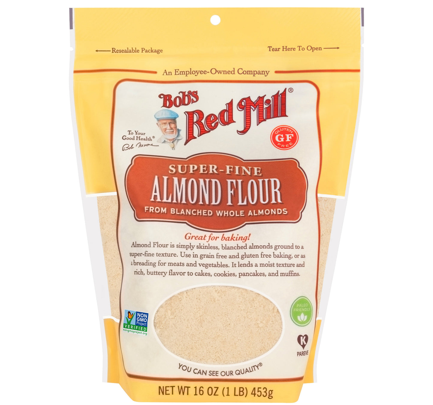 Bob's Red Mill Super Fine Almond Flour 453 g Lulu Hypermarket