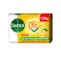 Dettol Fresh Bathing Soap Citrus & Orange Blossom Scent 120 g